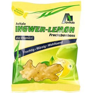 Avitale Ingwer Lemon Fruchtbonbons + Vitamin C