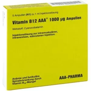 Vitamin B12 Aaa 1.000 [my]g Ampullen