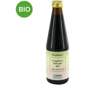 Cranberry Saft pur bio Vitalhaus