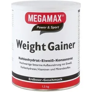 Weight Gainer Megamax Erdbeere Pulver