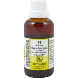 NESTMANN Acidum Hydrofluoricum K Komplex Nummer 72 Dilution