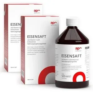 Eisensaft mit Vitamin B und C von apodiscounter