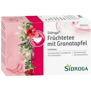 Sidroga Wellness Früchtetee mit Granatapfel Filterb.