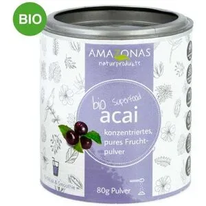 Acai 100% Bio Pulver ohne Trägerstoffe