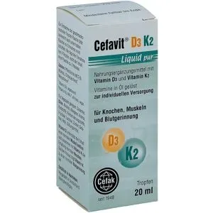 Cefavit D3 K2 Liquid pur Tropfen zum Einnehmen