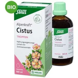 Alpenkraft Cistus-tropfen Bio Salus