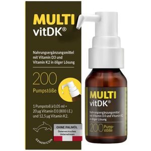 MULTIvitDK Lösung Vitamin D3+k2