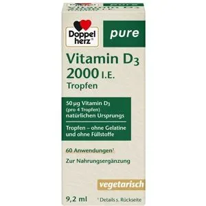 Doppelherz Vitamin D3 2000 I.e. Pure Tropfen