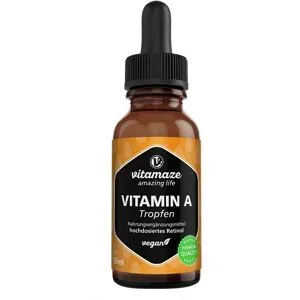 Vitamin A 500 ?g Hochdosiert Vegan Tropfen