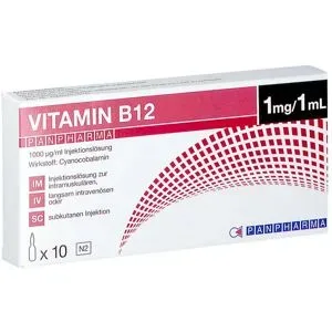 Vitamin B12 Panpharma 1000 [my]g/ml Injektionslösung