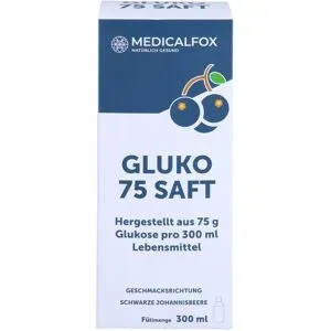 Gluko 75 Saft Schwarze Johannisbeere