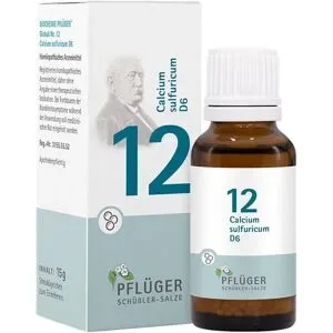 Biochemie Pflüger 12 Calcium Sulfuricum D6 Globuli