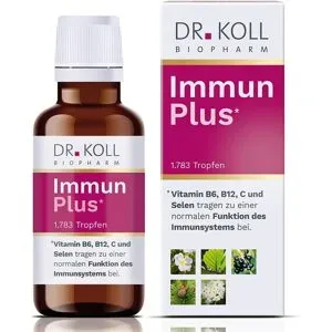 Immun Plus Doktor koll Gemmo Komplex Vitamine b6 B12 Selen