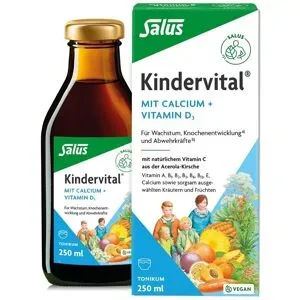 Kindervital mit Calcium + D3 Tonikum Salus