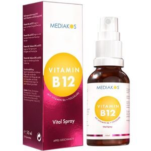 Vitamin B12+B6+Folsäure Mediakos Vital Spray