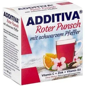 Additiva Roter Punsch mit schwarzem Pfeffer Pulver