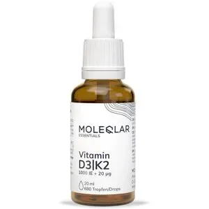 Moleqlar Vitamin D3/K2 1000 I.E.+20 ?g Tropfen