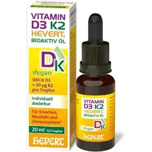 VITAMIN D3 HEVERT Vitamin D3 K2 Hevert Bioaktiv Öl