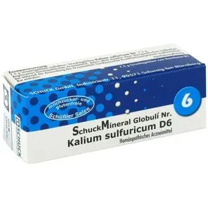 Schuckmineral Globuli 6 Kalium sulfuricum D6