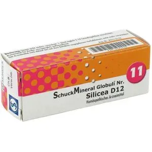 Schuckmineral Globuli 11 Silicea D12