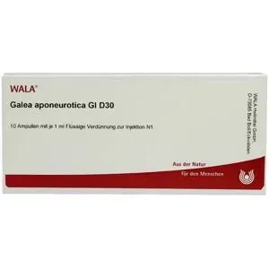 Wala Galea Aponeurotica Gl D30 Ampullen