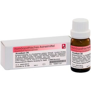 Dr. Reckeweg Aconitum D6 Globuli