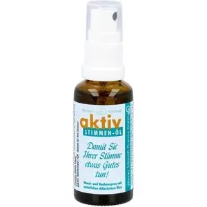 Aktiv Stimmen öl Sprühflasche