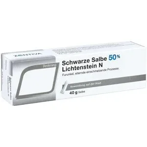 Winthrop Schwarze Salbe 50% Lichtenstein N