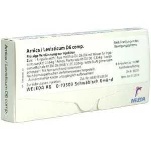 Weleda Arnica/levisticum D6 Comp. Ampullen