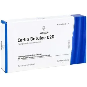 Carbo Betulae D20 Ampullen