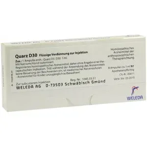Quarz D30 Ampullen