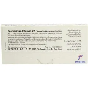 Weleda Rosmarinus D4 Ampullen