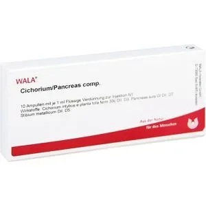 Wala Cichorium Pancreas Comp. Ampullen