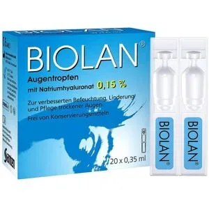 Biolan Augentropfen Einzeldosispipetten
