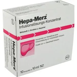 Hepa Merz Infusionskonz. Ampullen