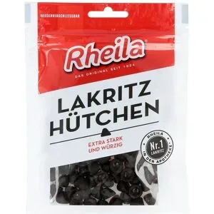 Rheila Lakritz Hütchen Gummidrops mit Zucker