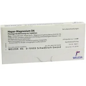 Hepar-magnesium D6 Ampullen
