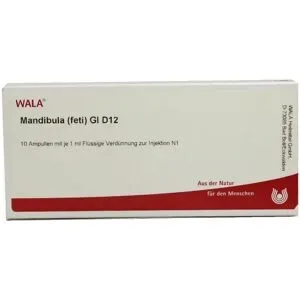 Wala Mandibula Feti Gl D12 Ampullen