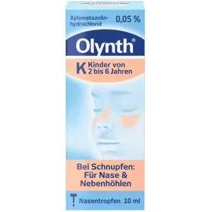 Olynth 0,05 % Schnupfen Lösung für Kinder von 2 bis 6 Jahren