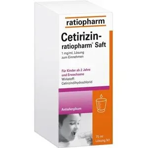 Cetirizin-ratiopharm Cetirizin ratiopharm Saft