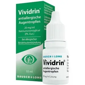 Vividrin antiallergische Augentropfen, für Schwangere geeignet