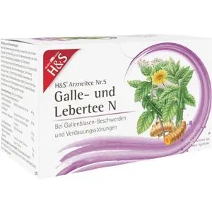 H&s Galle- und Lebertee N Filterbeutel