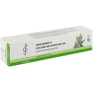 Bombastus Biochemie 6 Kalium sulfuricum D6 Creme