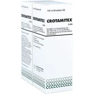 Crotamitex Lotion zur Krätze Behandlung