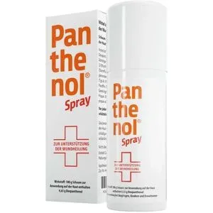Panthenol Spray fördert die Wundheilung der Haut