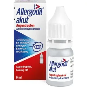 Allergodil akut Augentropfen: Bei Pollenallergie, Heuschnupfen