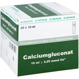 Calciumgluconat 10% Mpc Injektionslösung