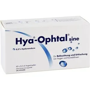 Hya-Ophtal Hya Ophtal sine Augentropfen