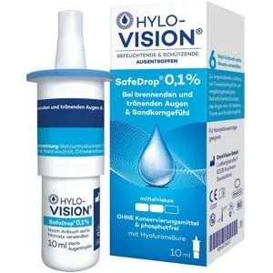 Hylo-Vision Safedrop 0,1% Augentropfen