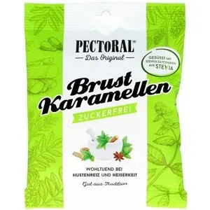 Pectoral Brustkaramellen zuckerfrei Beutel